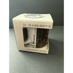 H. Hargrave The Stubborn Cow HIC Mug Nostalgia Americana Coffee Tea Cup New